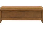 McKenzie Pecan Upholstered Bench